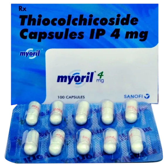 myoril 4mg capsule 10's